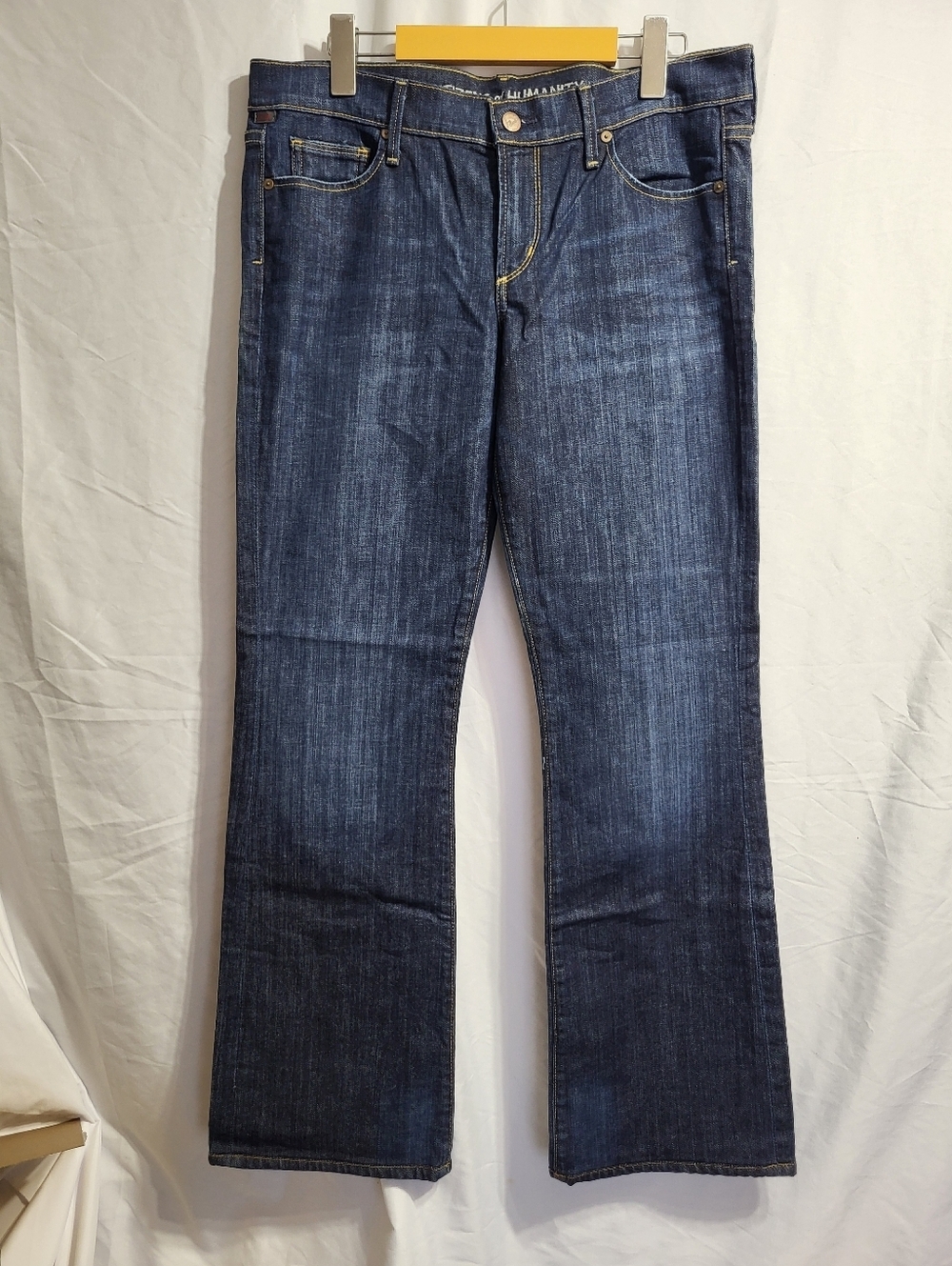 Citizens Of Humanity Dark Denim Jeans Dita Petite Bootcut, Size 30